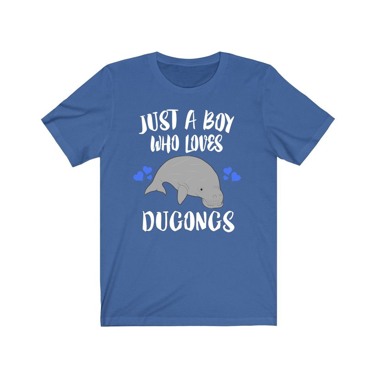 Just A Boy Who Loves Dugongs Shirt, Dugong Lover Shirt, Dugong Shirt, Dugong Gift, Animal Adult Kids T-Shirt Image 3