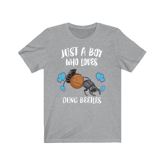Just A Boy Who Loves Dung Beetles Shirt - dung beetle print design