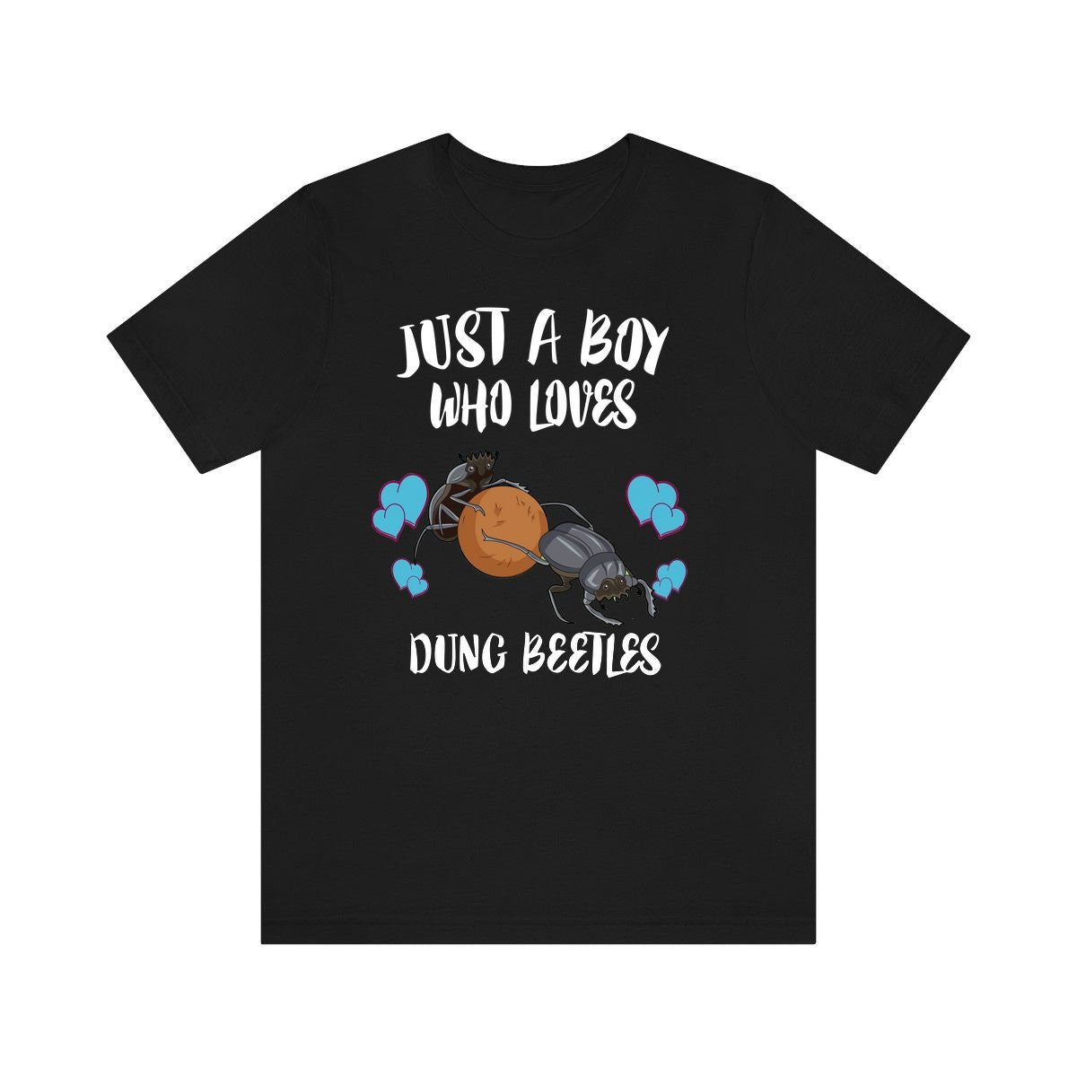 Just A Boy Who Loves Dung Beetles Shirt, Dung Beetle Lover Shirt, Beetle Shirt, Dung Beetle Gift, Animal Adult Kids T-Shirt Image 3