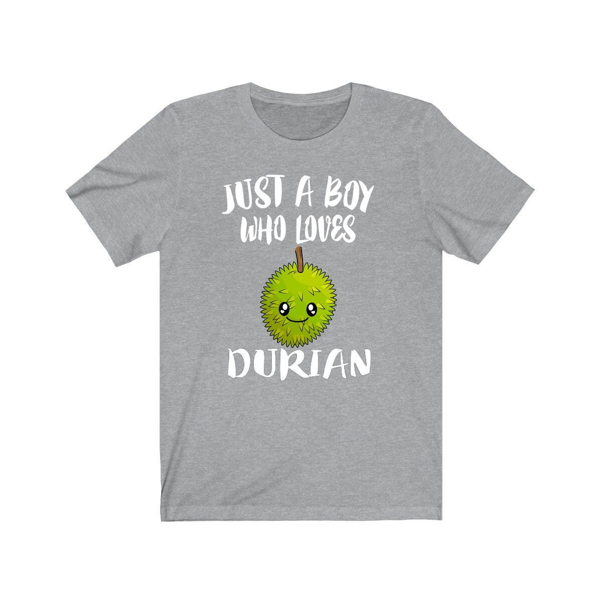 Just A Boy Who Loves Durian Fruit Shirt, Durian Lover Shirt, Fruit Shirt, Durian Gift, Animal Adult Kids T-Shirt Image 2