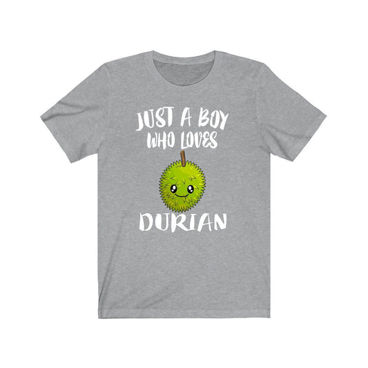 Just A Boy Who Loves Durian Fruit Shirt - durian print design