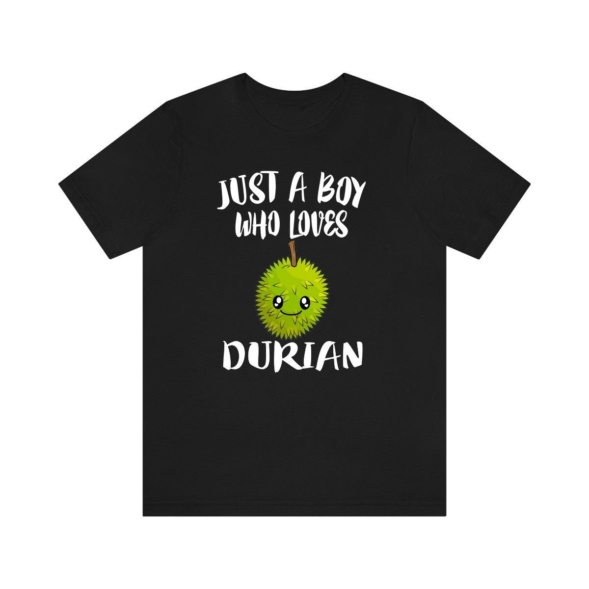 Just A Boy Who Loves Durian Fruit Shirt, Durian Lover Shirt, Fruit Shirt, Durian Gift, Animal Adult Kids T-Shirt Image 1