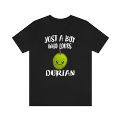 Just A Boy Who Loves Durian Fruit Shirt - durian print design