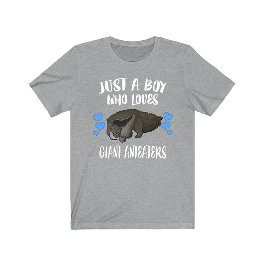 Just a boy who loves giant anteaters South American mammal tee