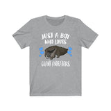 Just A Boy Who Loves Giant Anteaters Shirt, Anteater Lover Shirt, Giant Anteater Shirt, Anteater Gift, Animal Adult Kids T-Shirt Image 1