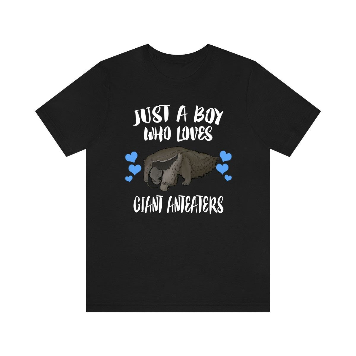 Just a boy who loves giant anteaters South American mammal tee