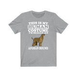 This Is My Human Costume I'm Really An Afghan Hound Dog Shirt, Dog Lover Shirt, Dog Shirt, Dog Lover Gift, Animal Adult Kids T-Shirt Image 3