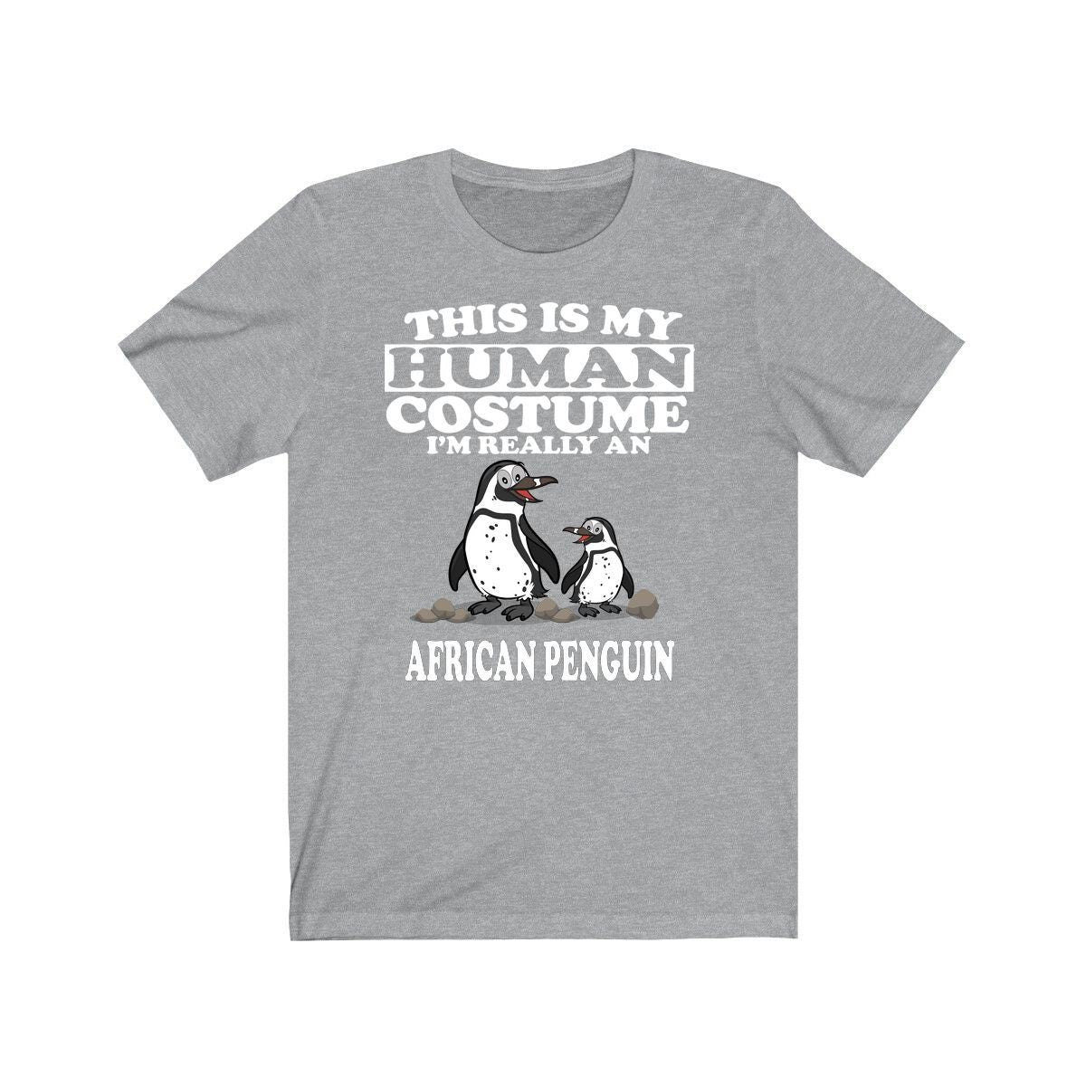 This Is My Human Costume I'm Really An African Penguin Shirt, African Penguin Lover Shirt, Penguin Shirt, Birding Lover Gift, Animal Gift Image 3