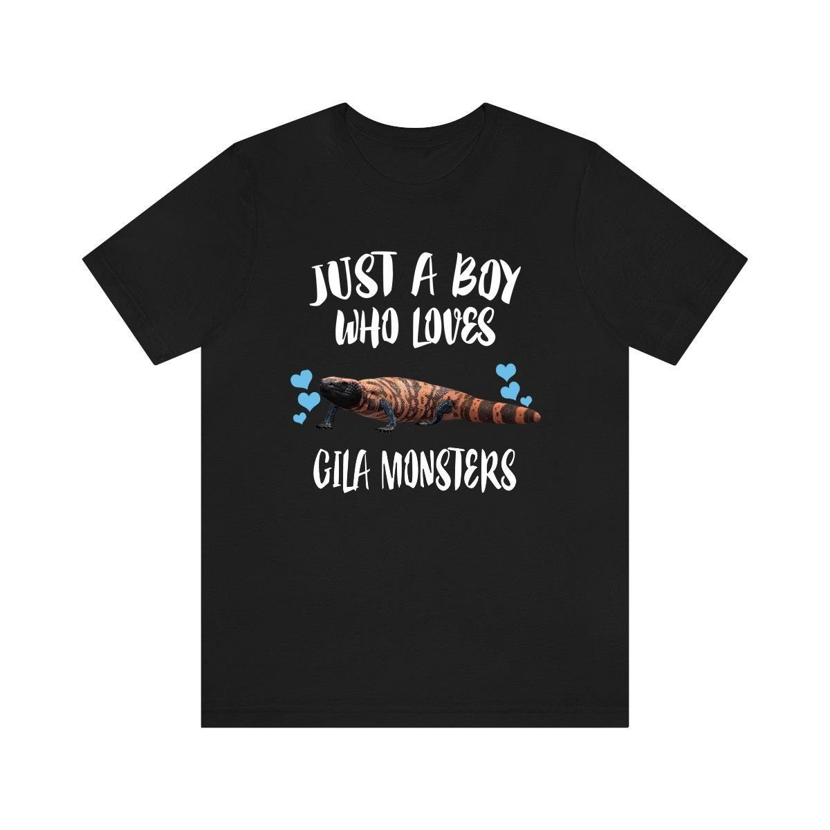 Just A Boy Who Loves Gila Monster Shirt, Lizard Lover Shirt, Lizard Shirt, Lizard Gift, Animal Adult Kids T-Shirt Image 3