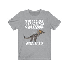 This Is My Human Costume I'm Really An Amargasaurus Shirt - Amargasaurus print design