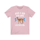 Just A Boy Who Loves Guanacos Shirt, Guanaco Lover Shirt, Guanaco Shirt, Guanaco Lover Gift, Animal Adult Kids T-Shirt Image 4