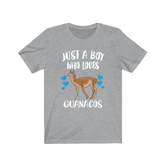 Just A Boy Who Loves Guanacos Shirt - guanaco print design