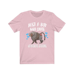 Just A Boy Who Loves Hamadryas Baboons Shirt - hamadryas baboon print design