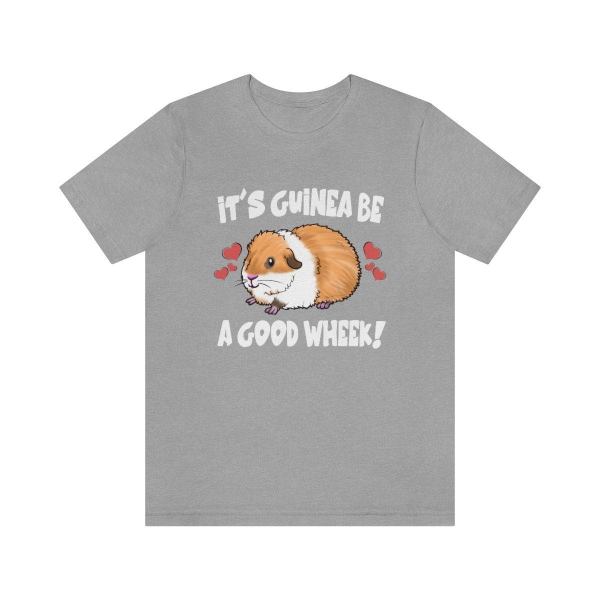 It's Guinea Be a Good Wheek Cute Guinea Pig Shirt, Guinea Pig Owner Shirt, Guinea Pig Lover Gift, Guinea Pig Tee, Animal T-Shirt Image 2
