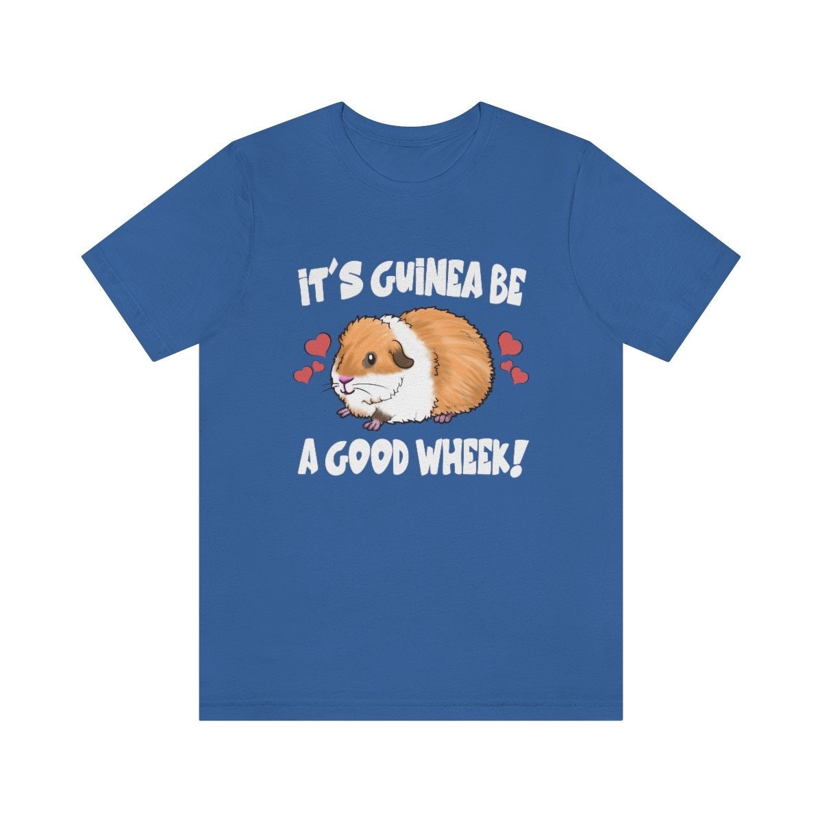 It's Guinea Be a Good Wheek Cute Guinea Pig Shirt, Guinea Pig Owner Shirt, Guinea Pig Lover Gift, Guinea Pig Tee, Animal T-Shirt Image 3