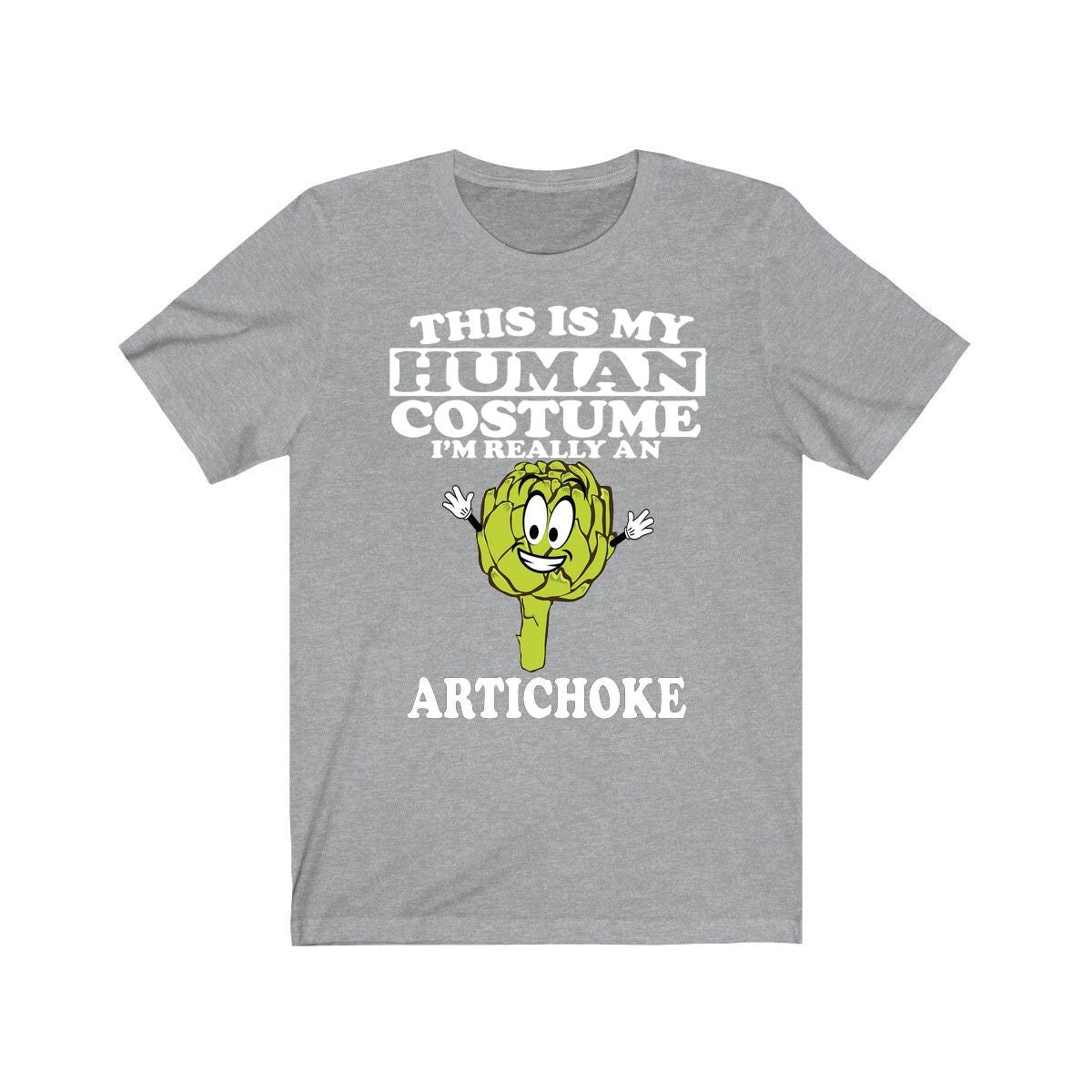 This Is My Human Costume I'm Really An Artichoke Shirt, Artichoke Lover Shirt, Vegetable Shirt, Vegetable Lover Gift, Animal Gift Image 3