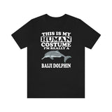 This Is My Human Costume I'm Really A Baiji Dolphin Shirt, Baiji Dolphin Lover Shirt, Dolphin Shirt, Dolphin Lover Gift, Animal Gift Image 1