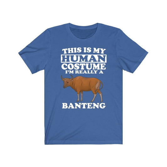 This Is My Human Costume I'm Really A Banteng Cow Shirt - banteng print design