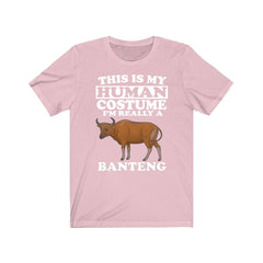 This Is My Human Costume I'm Really A Banteng Cow Shirt - banteng print design