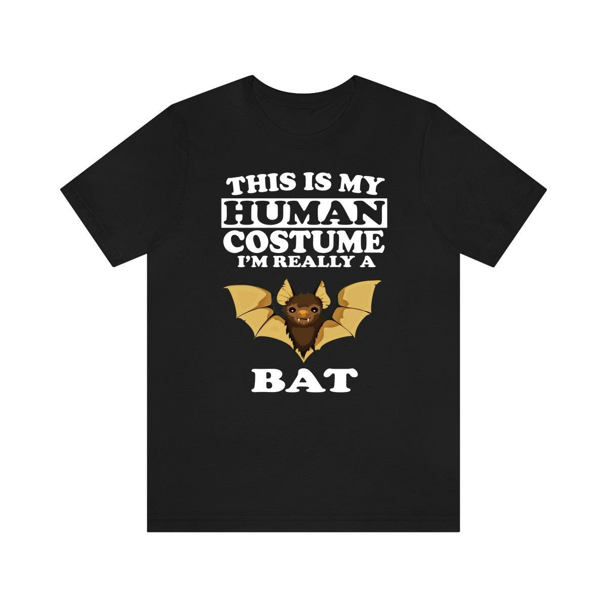 This Is My Human Costume I'm Really A Bat Shirt, Bat Lover Shirt, Bats Shirt, Bat Lover Gift, Animal Gift Image 1