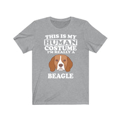 This Is My Human Costume I'm Really A Beagle Dog Shirt - Beagle print design