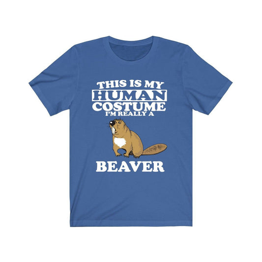 This is my human costume I am really a beaver wetland engineer tee