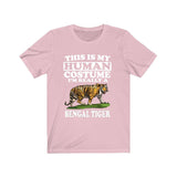 This Is My Human Costume I'm Really A Bengal Tiger Shirt, Bengal Tiger Lover Shirt, Tiger Shirt, Tiger Lover Gift, Animal Gift Image 4