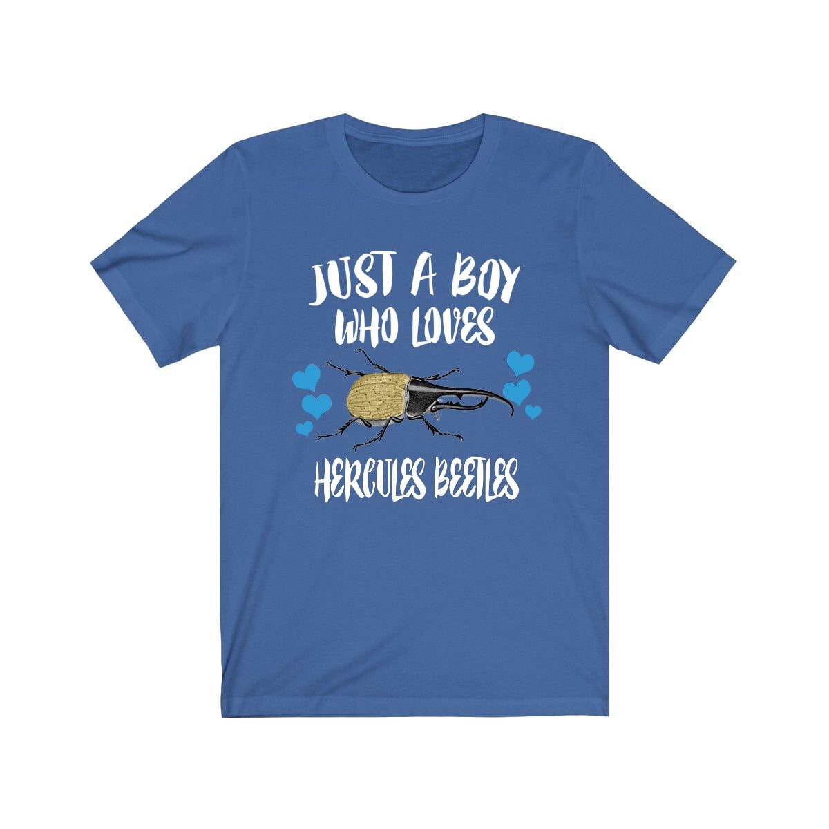 Just A Boy Who Loves Hercules Beetles Shirt, Hercules Beetle Lover Shirt, Beetle Shirt, Insect Lover Gift, Animal Adult Kids T-Shirt Image 2