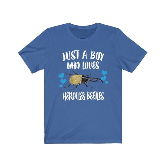 Just A Boy Who Loves Hercules Beetles Shirt - Hercules Beetle print design