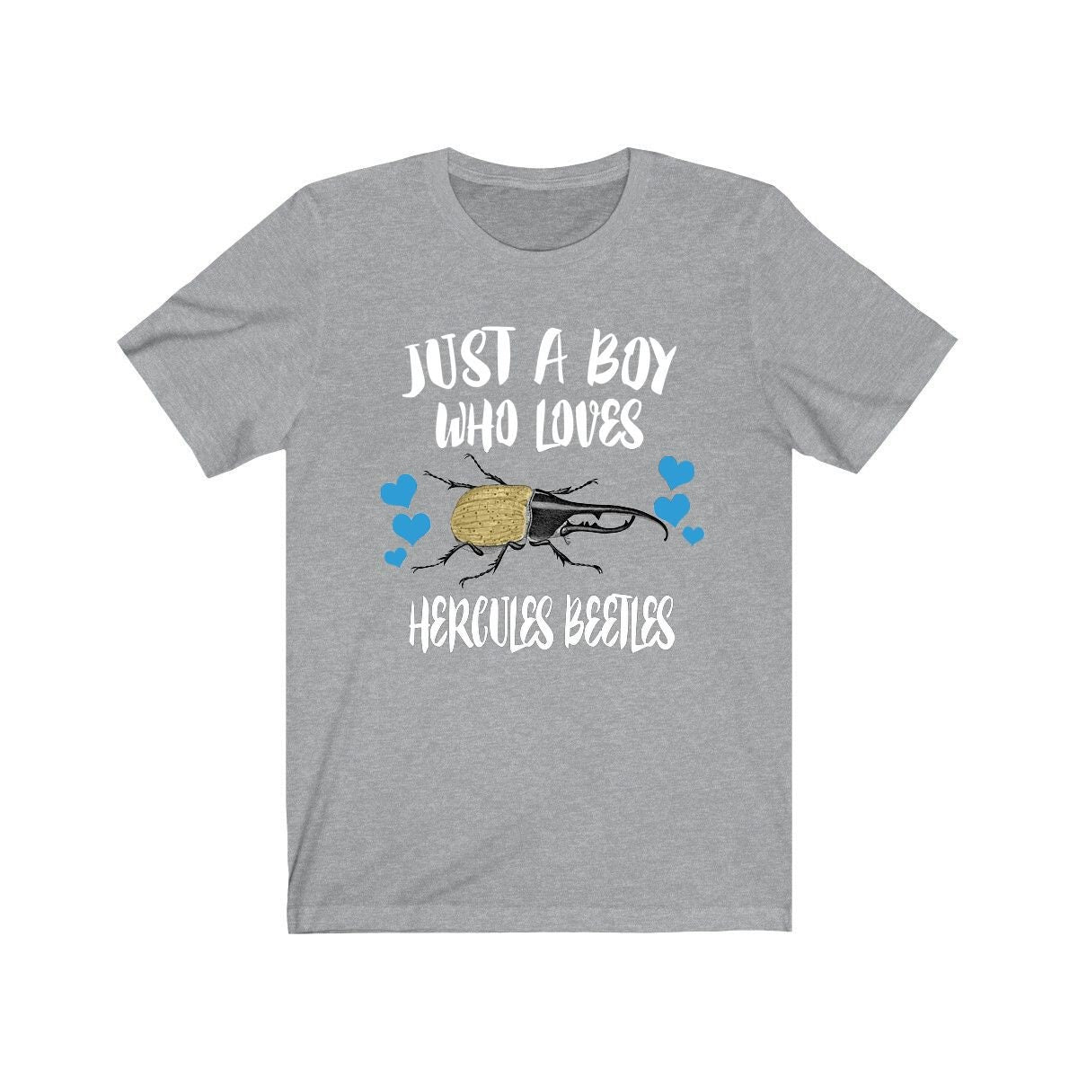 Just A Boy Who Loves Hercules Beetles Shirt, Hercules Beetle Lover Shirt, Beetle Shirt, Insect Lover Gift, Animal Adult Kids T-Shirt Image 1