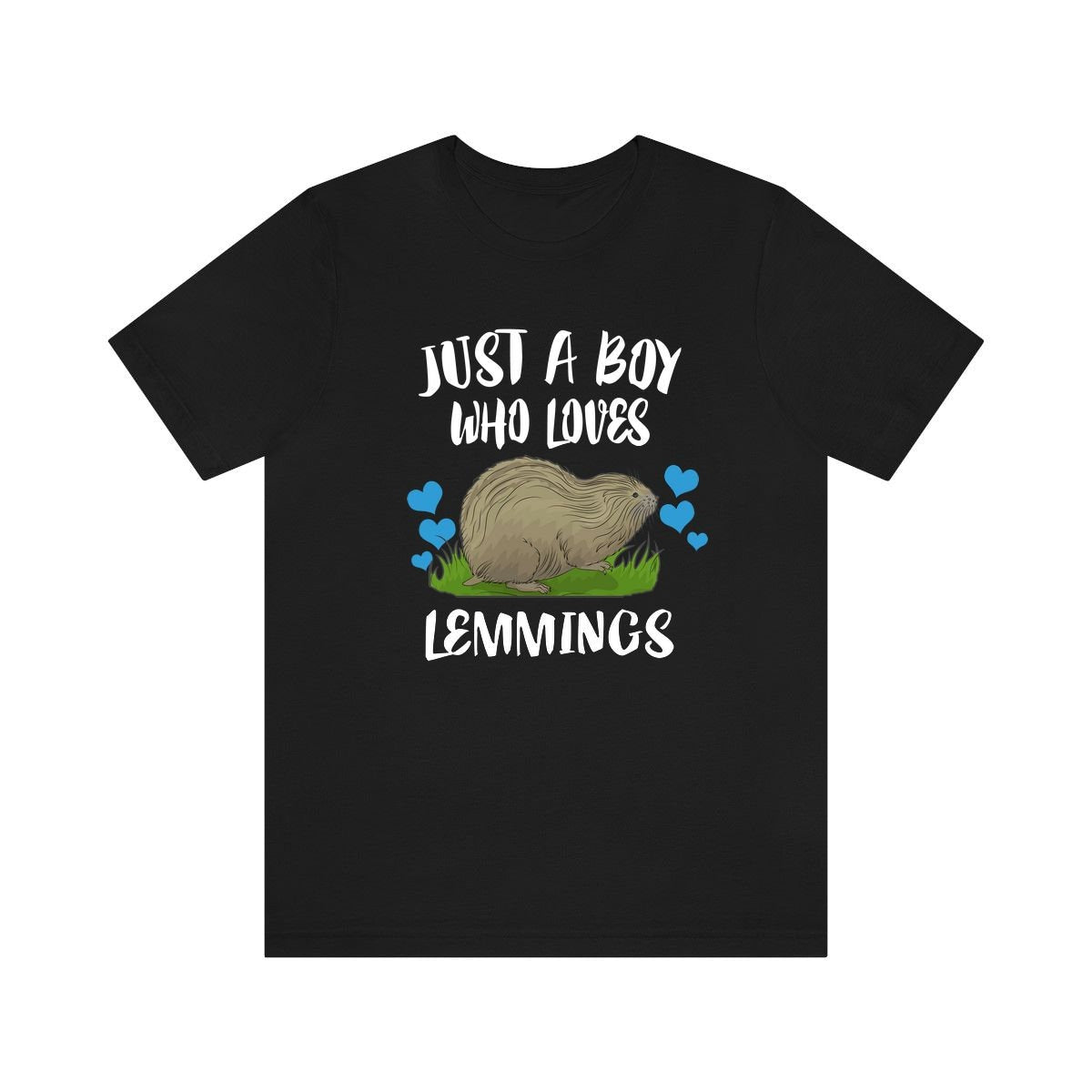 Just A Boy Who Loves Lemmings Shirt, Lemming Lover Shirt, Lemming Shirt, Lemming Shirt, Animal Adult Kids T-Shirt Image 1
