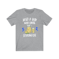 Just a boy who loves lemonade summer refreshing citrus drink tee