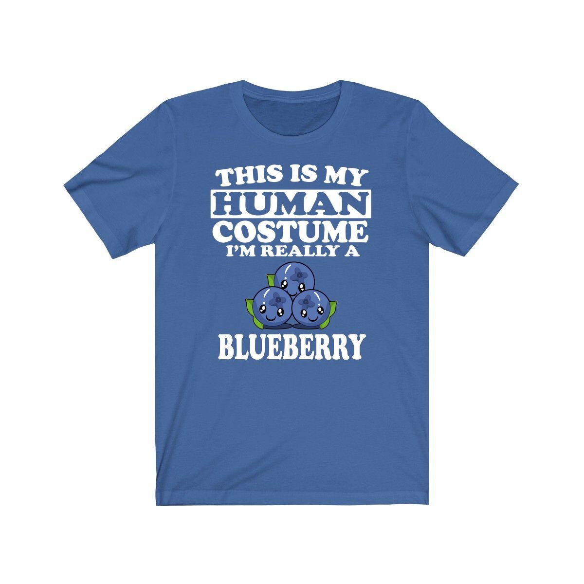 This Is My Human Costume I'm Really A Blueberry Shirt, Blueberry Lover Shirt, Fruit Shirt, Blueberry Lover Gift, Animal Gift Image 2