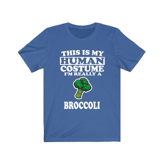 This is my human costume I am really a broccoli vegetable tee