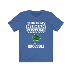 This is my human costume I am really a broccoli vegetable tee