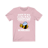 This Is My Human Costume I'm Really A Bumblebee Shirt, Bumblebee Lover Shirt, Bumblebee Shirt, Bumblebee Lover Gift, Animal Gift Image 4