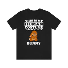 This Is My Human Costume I'm Really A Bunny Rabbit Shirt - bunny print design