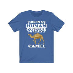 This is my human costume I am really a camel desert animal tee