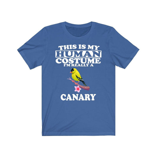 Canary Human Costume Shirt - canary print design