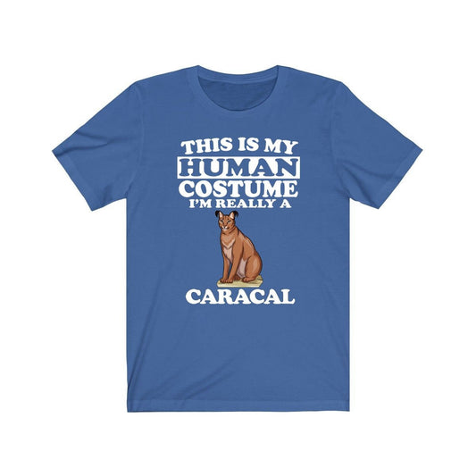 This Is My Human Costume I'm Really A Caracal Shirt - caracal print design