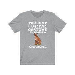 This Is My Human Costume I'm Really A Caracal Shirt - caracal print design