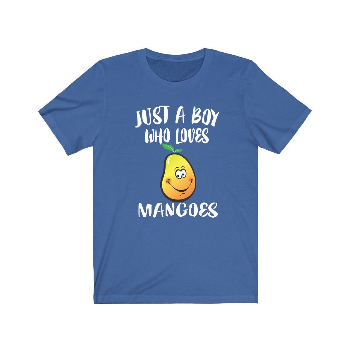Just A Boy Who Loves Mangoes Shirt, Mango Lover Shirt, Fruit Shirt, Mango Lover Gift, Animal Adult Kids T-Shirt Image 3