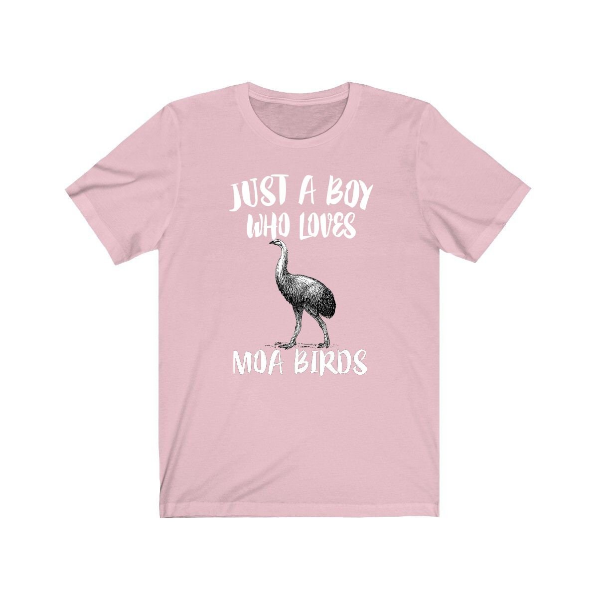 Just A Boy Who Loves Moa Birds Shirt, Moa Lover Shirt, Birding Shirt, Bird Lover Gift, Animal Adult Kids T-Shirt Image 4