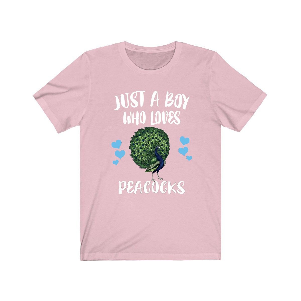 Just A Boy Who Loves Peacocks Shirt, Peacock Lover Shirt, Peacock Shirt, Bird Lover Gift, Animal Adult Kids T-Shirt Image 4
