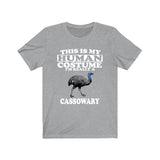 This Is My Human Costume I'm Really A Cassowary Bird Shirt, Cassowary Lover Shirt, Birding Shirt, Cassowary Lover Gift, Animal Gift Image 1