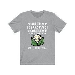 This Is My Human Costume I'm Really A Cauliflower Shirt - cauliflower print design
