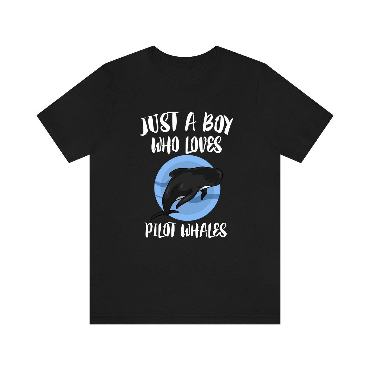 Just A Boy Who Loves Pilot Whales Shirt, Whale Lover Shirt, Whale Shirt, Whale Lover Gift, Animal Adult Kids T-Shirt Image 3