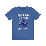 Just A Boy Who Loves Pliosaurus Dinosaur Shirt, Pliosaurus Lover Shirt, Dinosaur Shirt, Dinosaur Lover Gift, Animal Adult Kids T-Shirt Image 3
