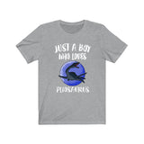 Just A Boy Who Loves Pliosaurus Dinosaur Shirt, Pliosaurus Lover Shirt, Dinosaur Shirt, Dinosaur Lover Gift, Animal Adult Kids T-Shirt Image 2