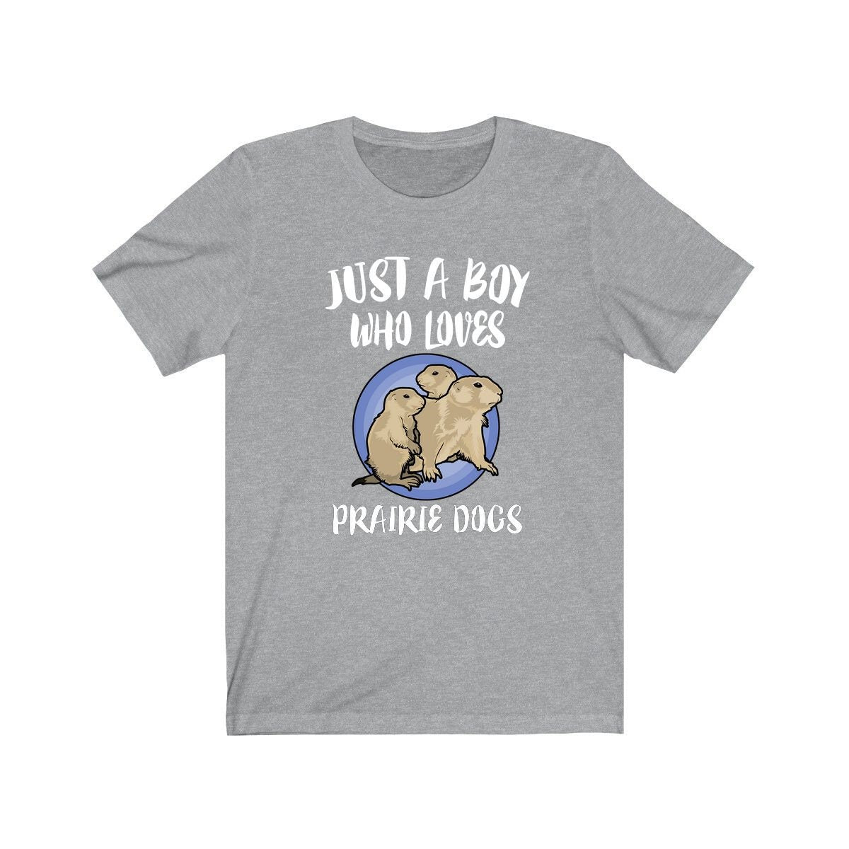 Just A Boy Who Loves Prairie Dogs Shirt, Prairie Dog Lover Shirt, Prairie Dog Shirt, Prairie Dog Lover Gift, Animal Adult Kids T-Shirt Image 2